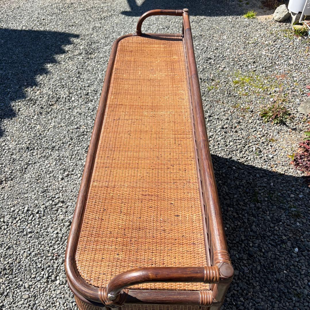 蝶子です。昭和レトロ エスニック アジアン 籐家具 ラタン 古民具 古道具