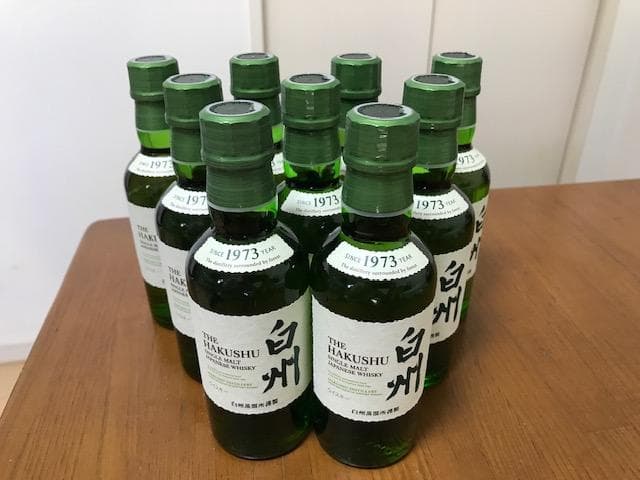 白州　ミニボトル180ml×9本セット【新品・未開封品】