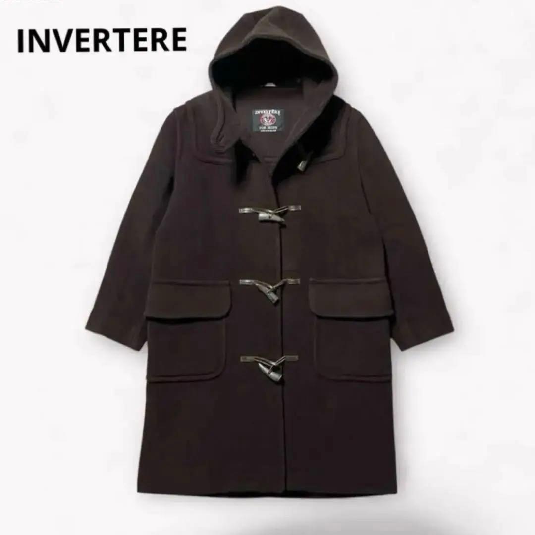 【英国製 インバーティア SHIPS別注】ヘリンボーン ダッフルコート