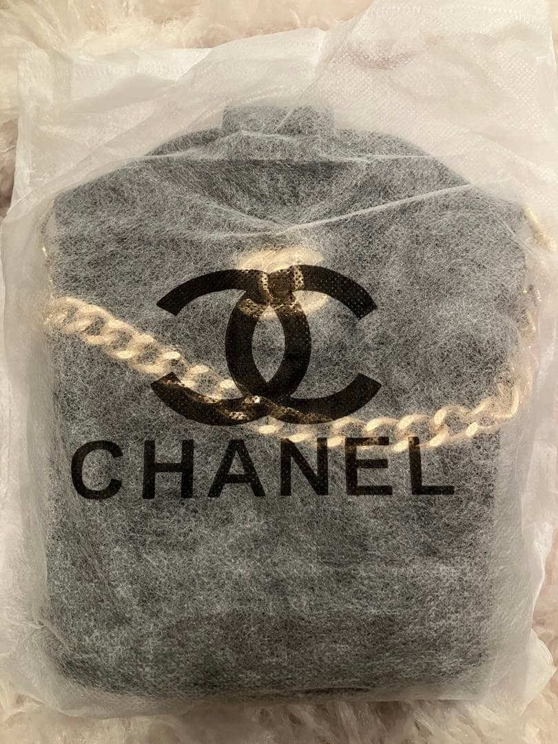 CHANEL 黒 レザーバッグ ノベルティ