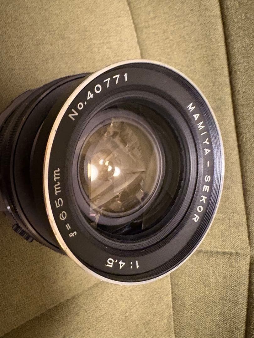 Mamiya Sekor 65mm f/4.5 レンズ