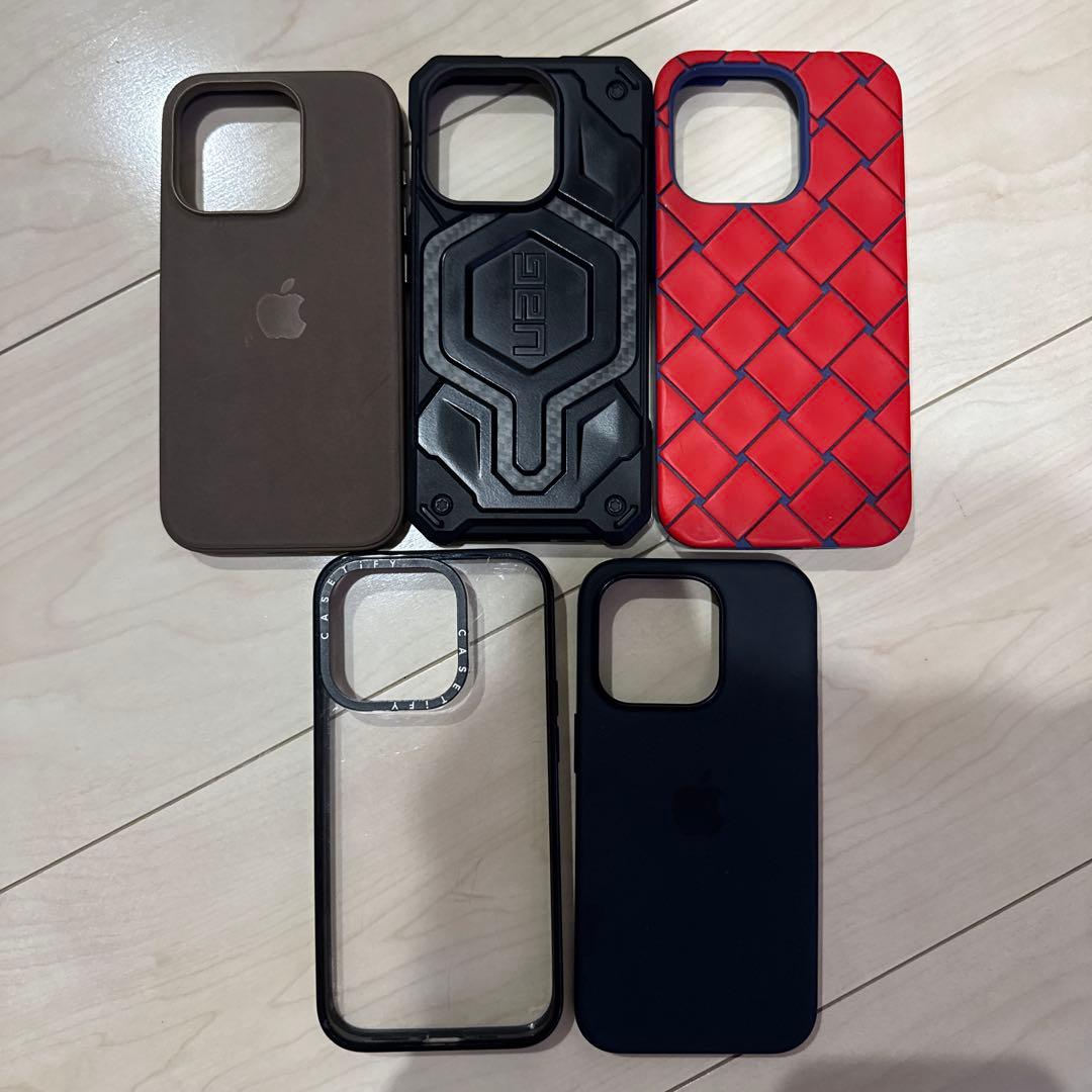iPhone用ケース 5個セット　15プロ
