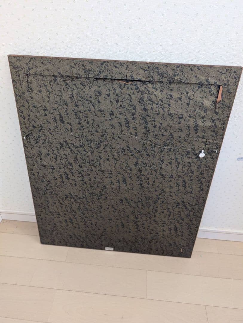 馬の肖像画 ダークブラウンフレーム　158/3500