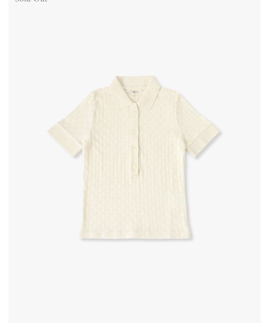 【ロンハーマン】ヒデンフラワー　ポロトップ　XS