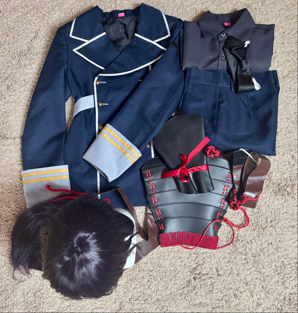 刀剣乱舞 鯰尾藤四郎 コスプレ 衣装 ウィッグ フルセット
