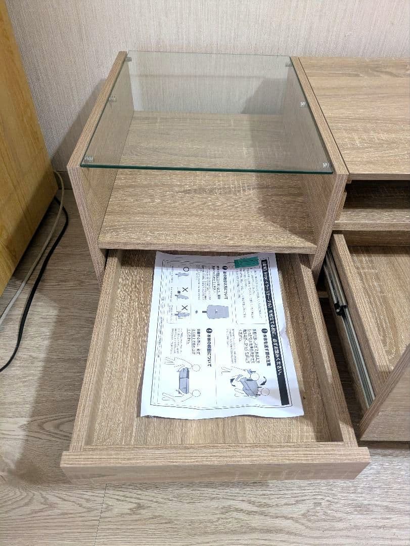 ma　LOWYA ドレッサーローテーブル (たのメル便で設置ラクラク)