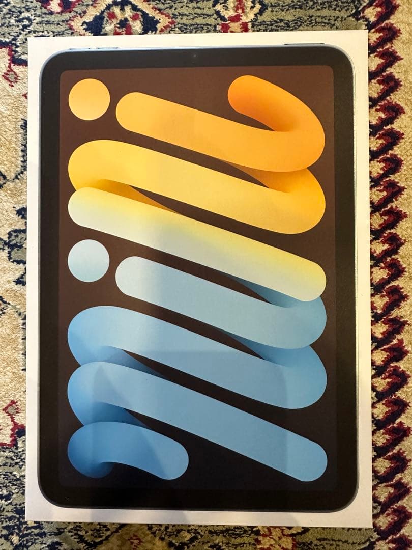 新品未開封 apple iPadmini 第７世代 128GB ブルー 画像更新