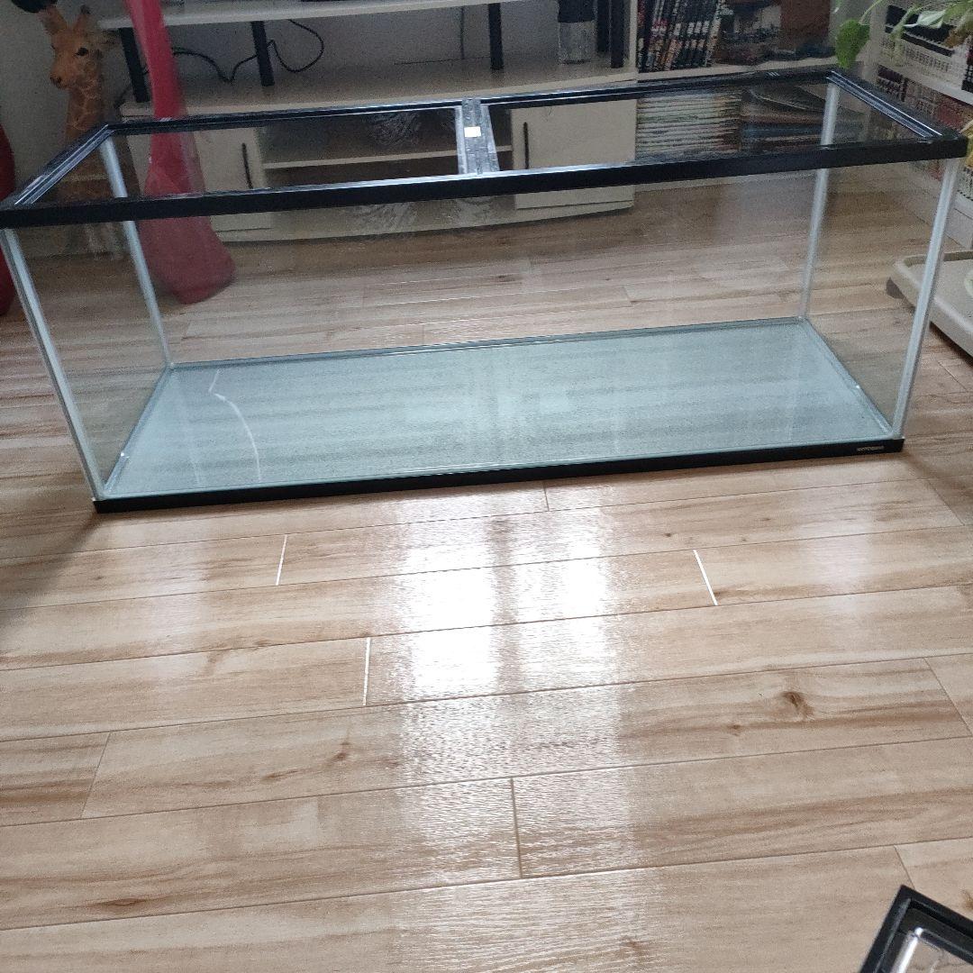 超美品！！120㌢水槽☆水槽単品☆引き取り限定！！大型水槽