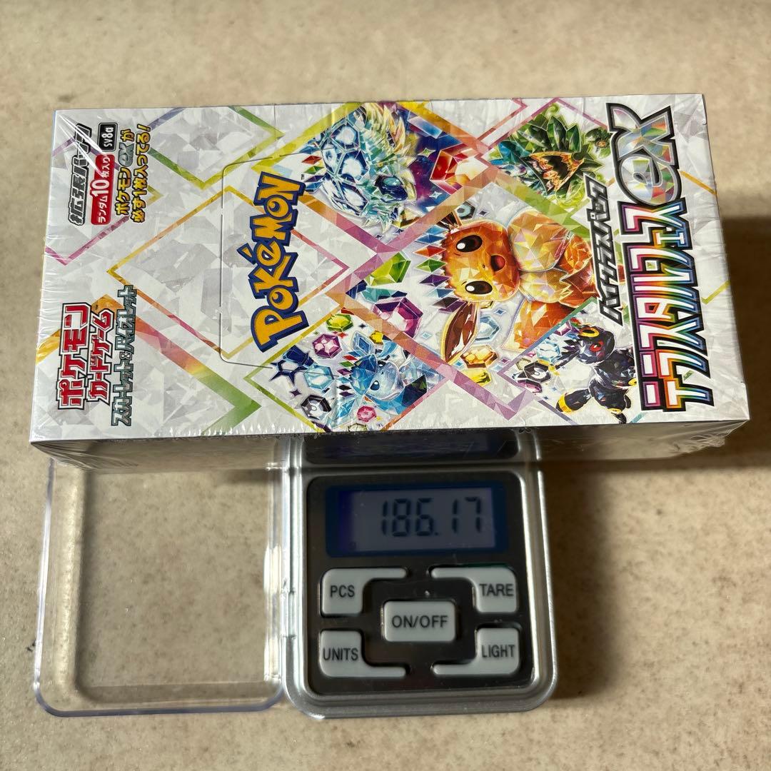 テラスタルフェス ex BOX シュリンク付き　1BOX 186.17g