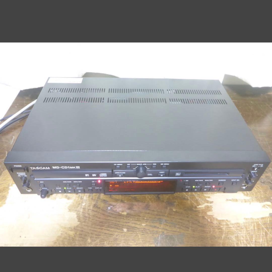 【美品】TASCAM タスカ厶 MD-CD1MK3 MD-CD1Ⅲ ③