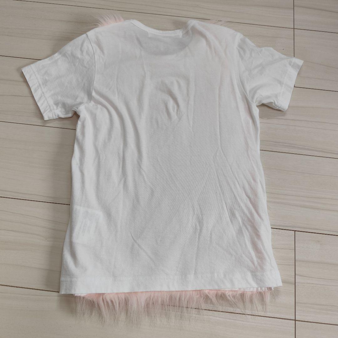 即完売品✨️コムデギャルソンガール フェイクファーTシャツ XS