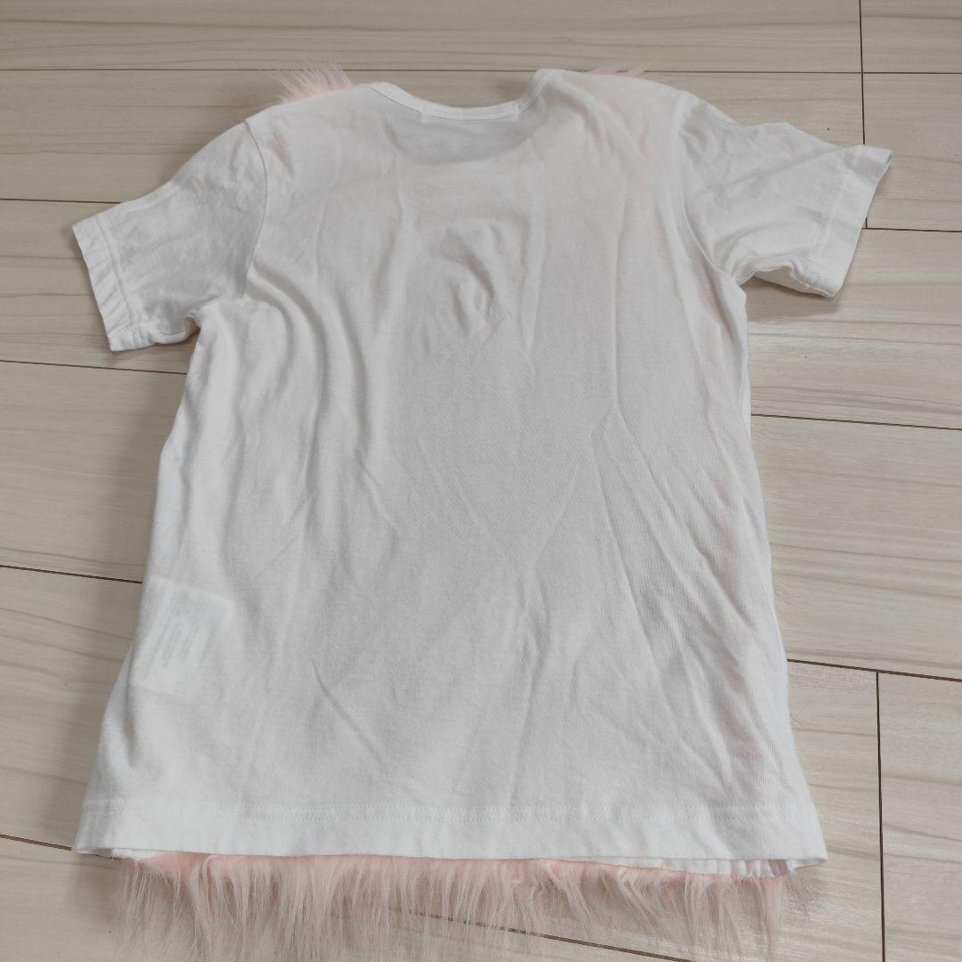 即完売品✨️コムデギャルソンガール フェイクファーTシャツ XS