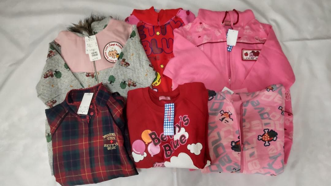 BETTY’S BLUE 未使用タグ付 Y2K 6点セット ピンク・チェック柄