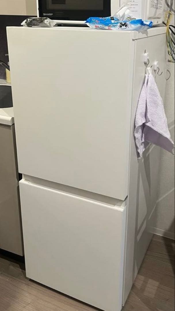 Panasonic 156L 2ドア冷蔵庫 NR-B16C1-W