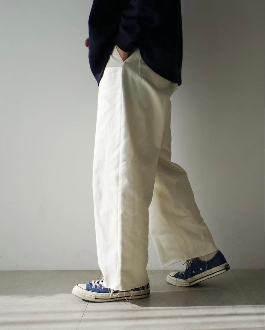 プレクミー precme cotton baggy pants