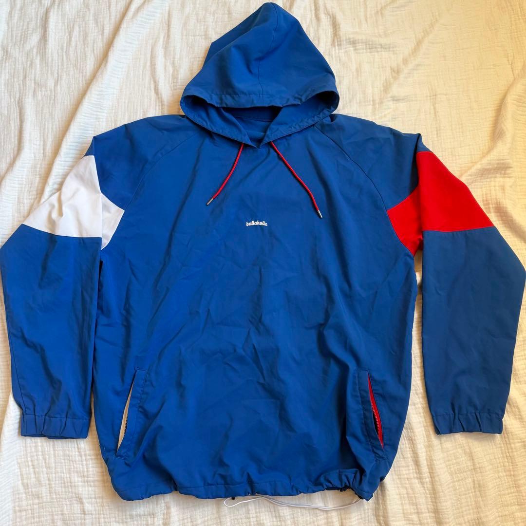 美品☆ballaholic anywhere プルオーバー パーカー XL