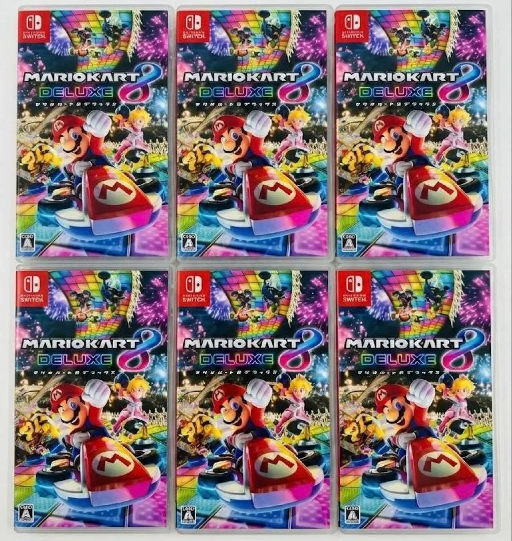 【6本セット】マリオカート8 デラックス Nintendo Switch
