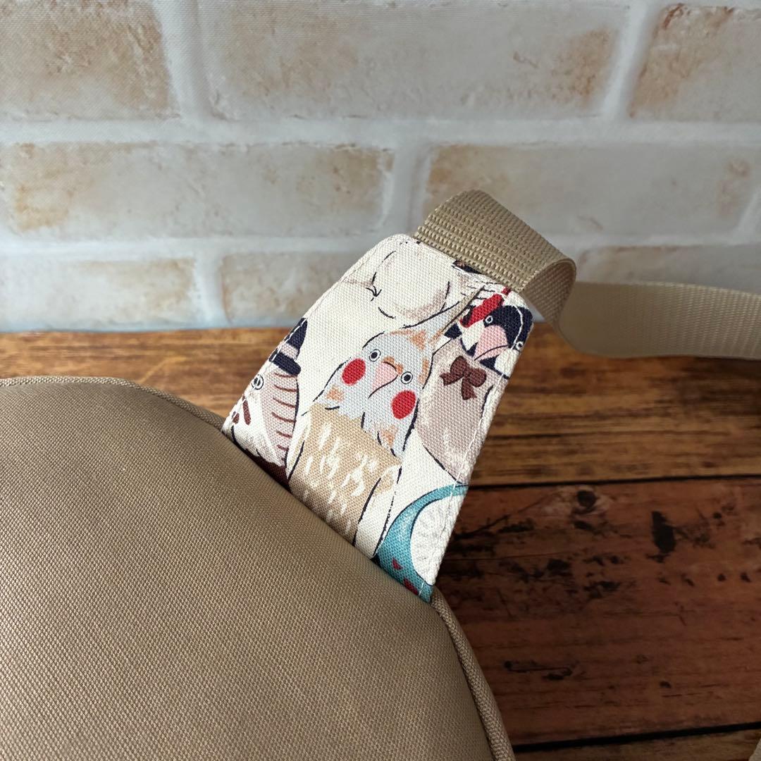 ボディバッグ　ミミズク　フクロウ　ふくろう　オカメ　インコ　文鳥　鳥　個性的