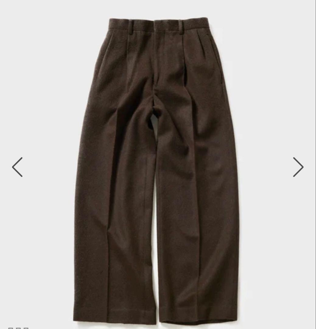 週末値下げ【新品未使用に近い】オーラリー/AURALEE スラックス