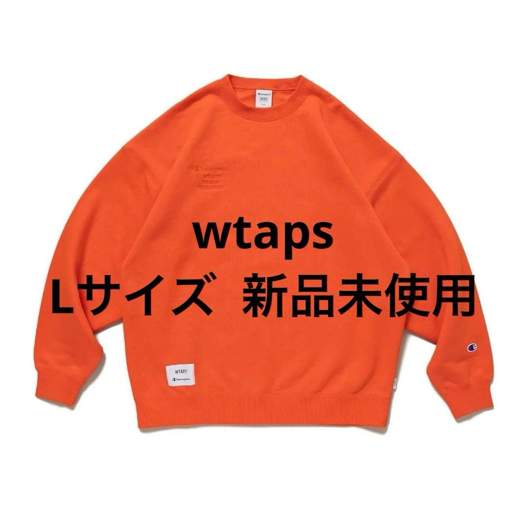 wtaps × champion コラボ スウェット オレンジ [新品未使用 ]