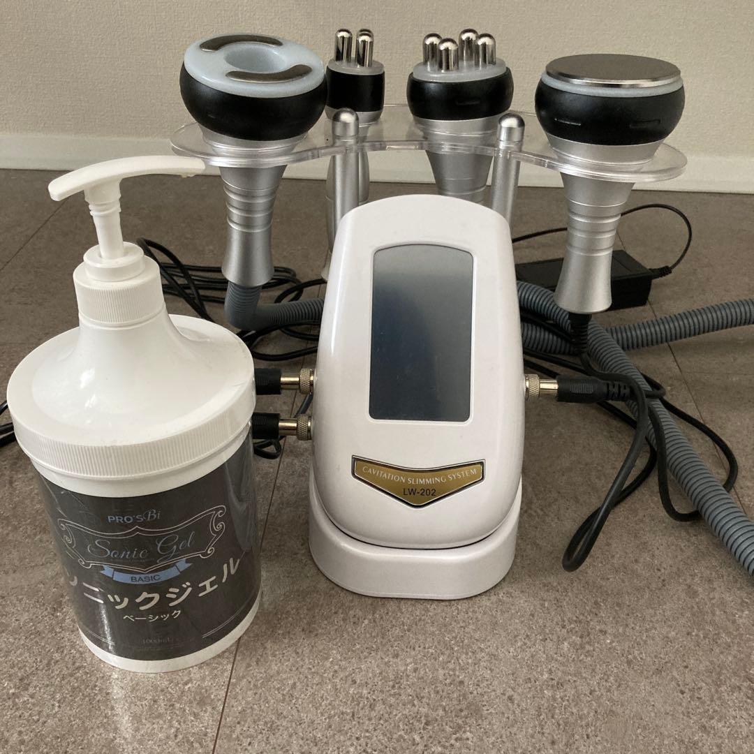 ゆかりん　キャビテーションスリミングシステムマシン 4ヘッド付き