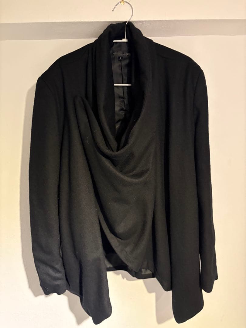 ドレープジャケット　helmut lang archive ダークコア