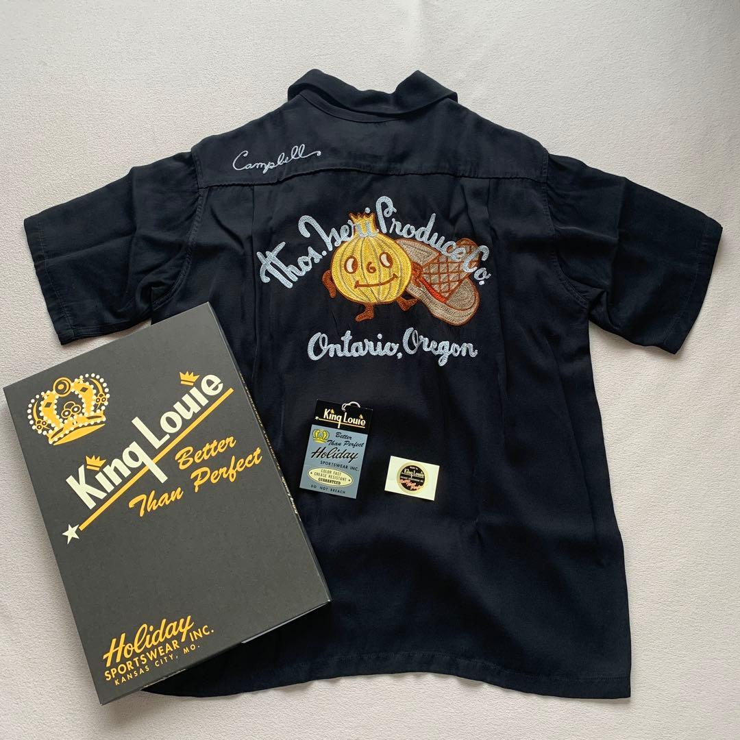 【箱つき・未使用】King Louie ボウリングシャツ S