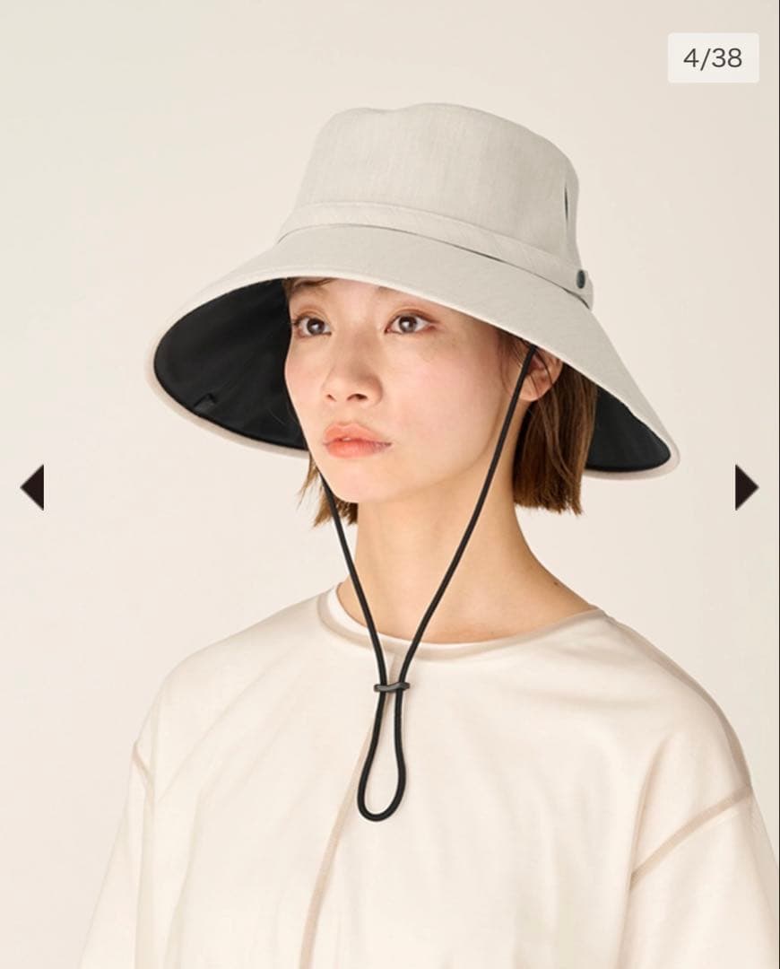 サンバリア　ウィンドハット　アイボリー