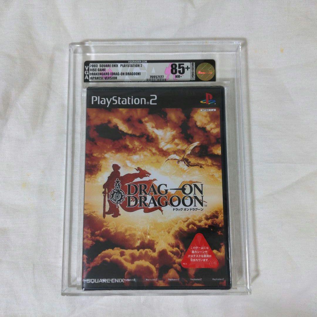 VGA鑑定 85+ PS2 ラッグオンドラグーン DRAG-ON DRAGOON