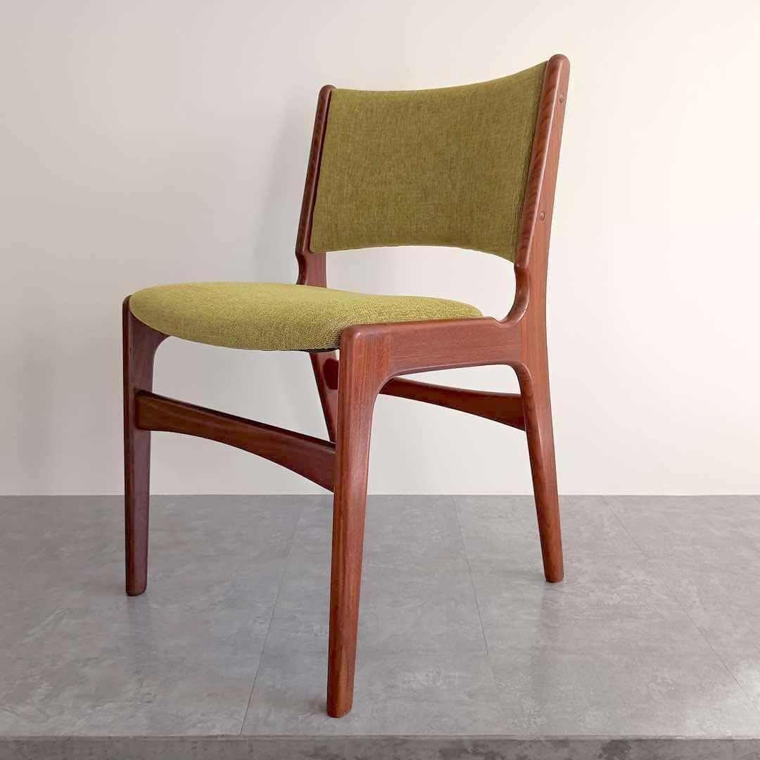 北欧ビンテージ エリックバック ダイニングチェア