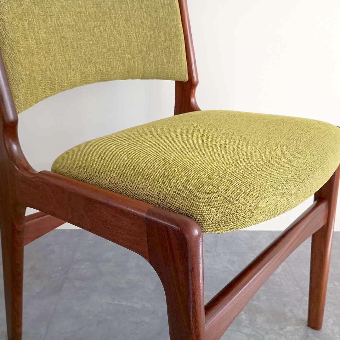 北欧ビンテージ エリックバック ダイニングチェア