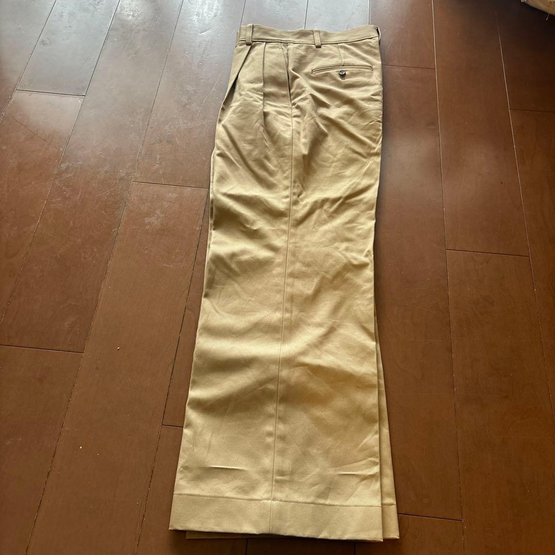 Chaos 2025 spring collection 2タックチノパンツ