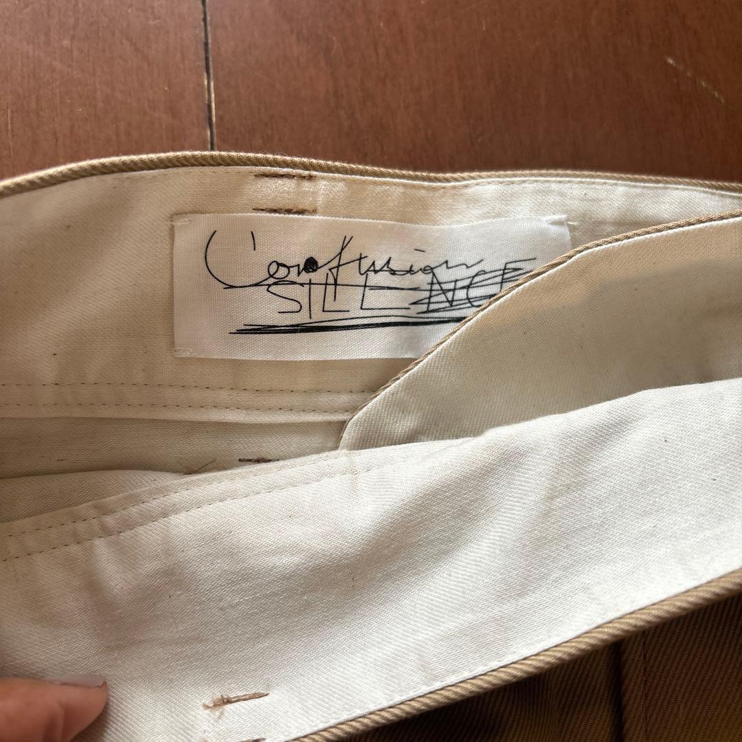 Chaos 2025 spring collection 2タックチノパンツ