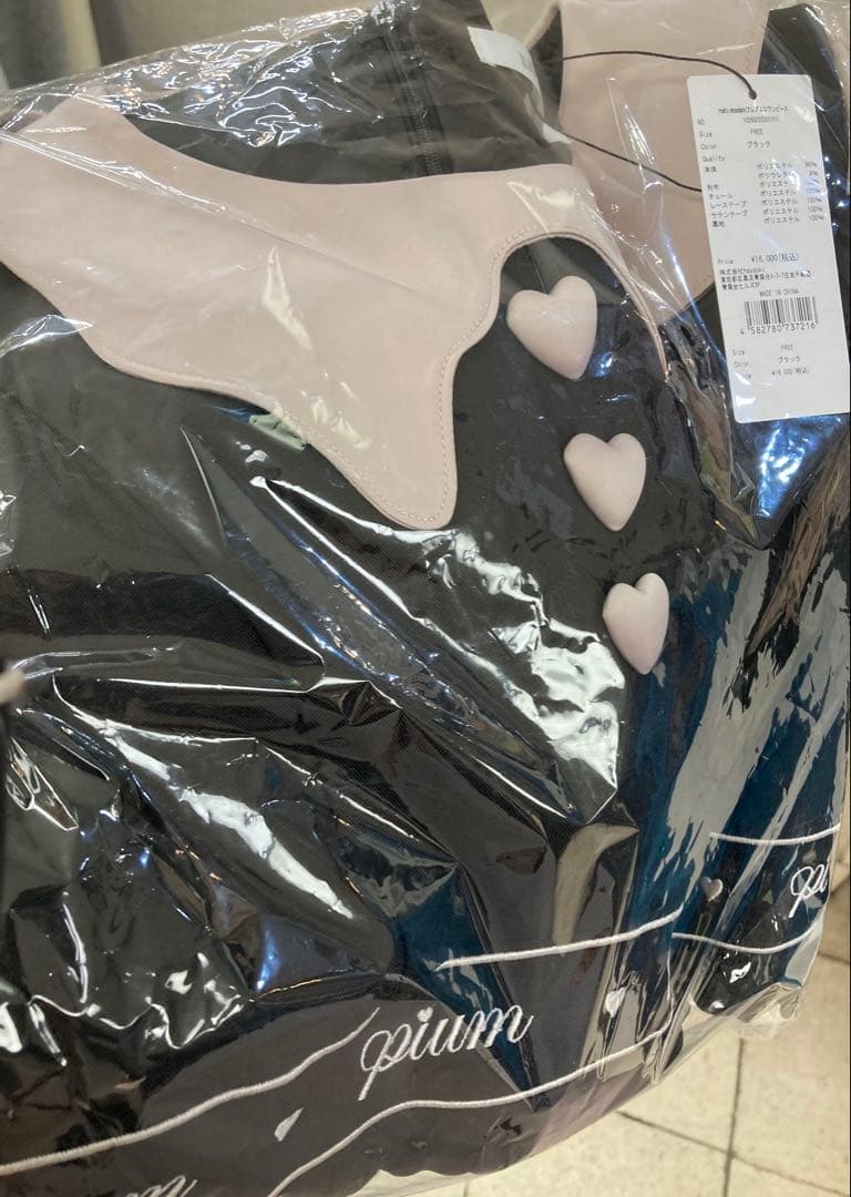 pium melty chocolate フレアミニワンピース　オンライン完売品