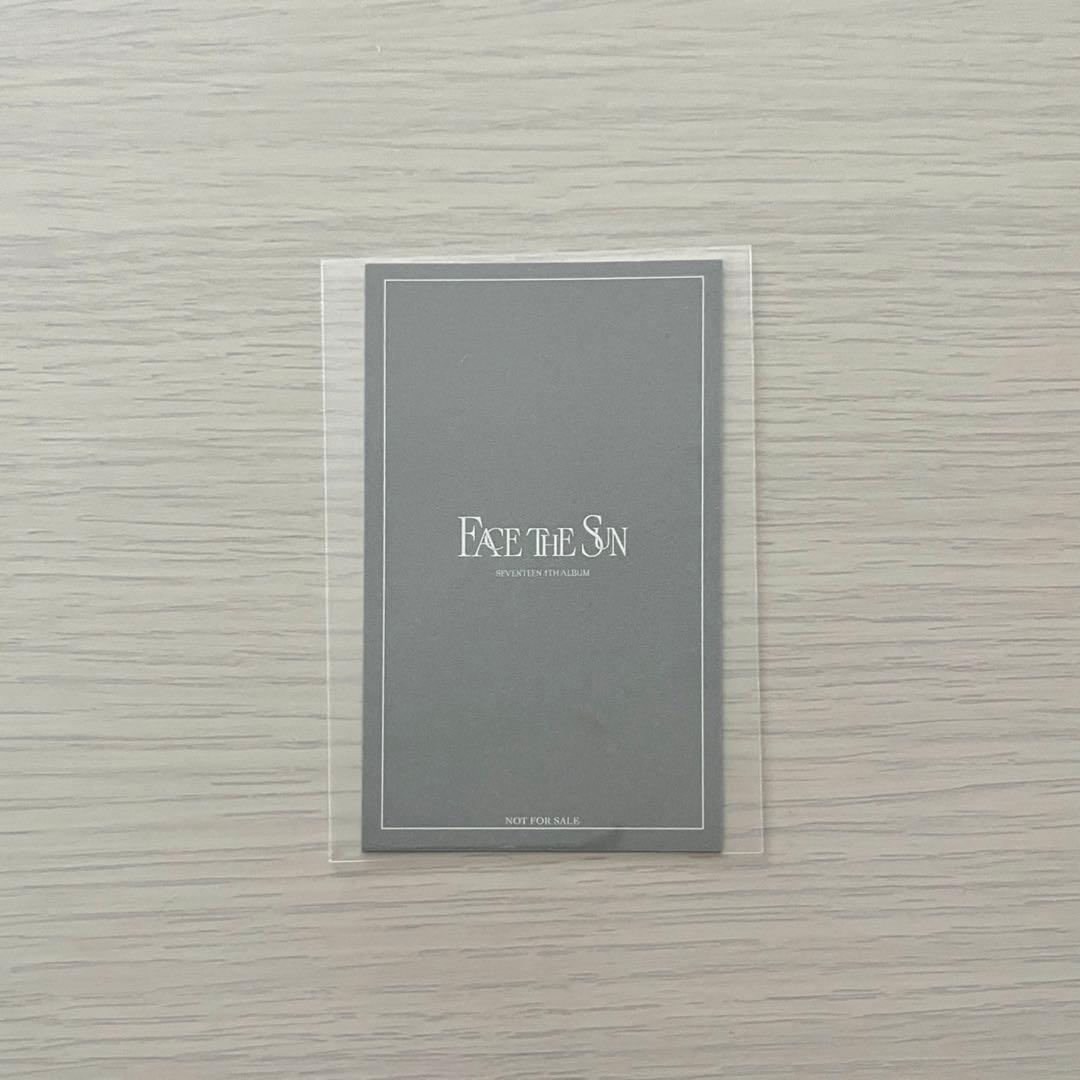 SEVENTEEN FACE THE SUN ラキドロ ジョンハン トレカ