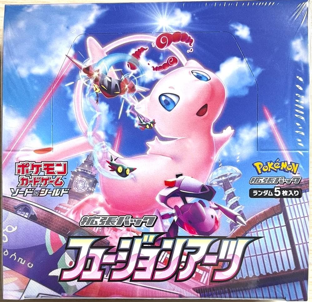 ポケモンカードゲーム フュージョンアーツ 未開封ボックス　シュリンク付き