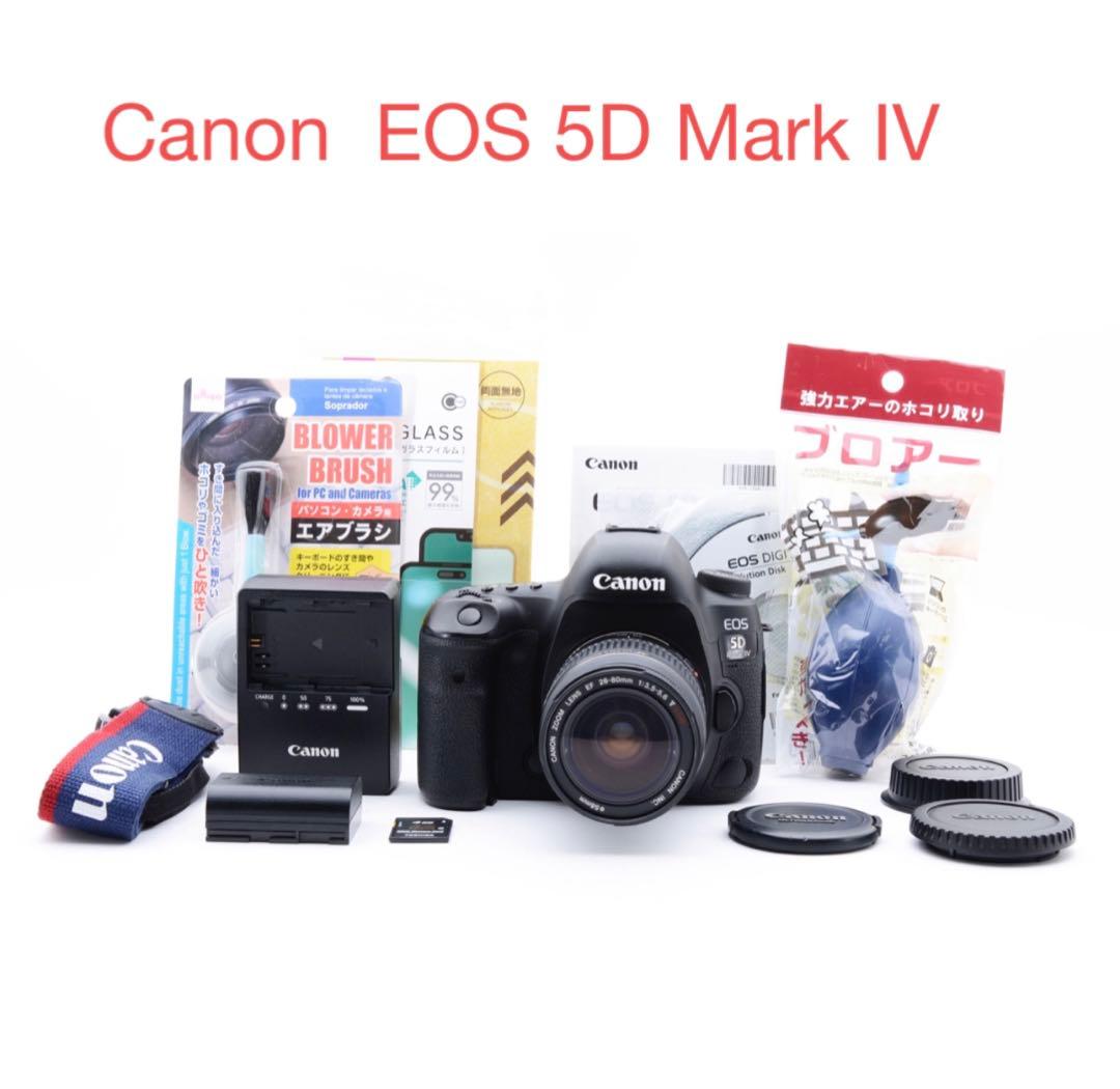 一眼レフ カメラ Canon EOS 5D Mark IV 標準レンズセット