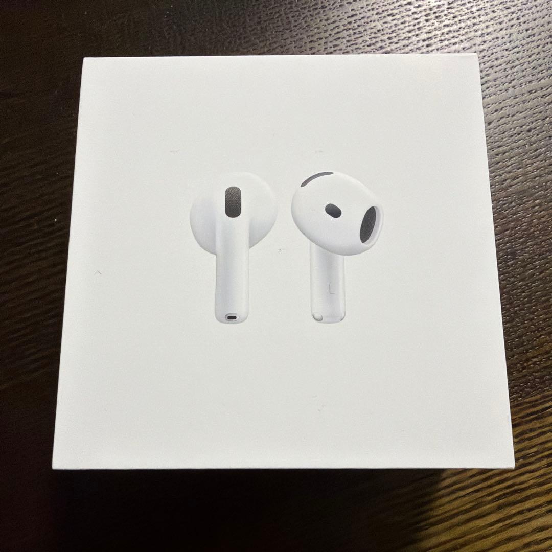 正規品　AirPods 4 本体新品未使用未開封　6月まで保証つき