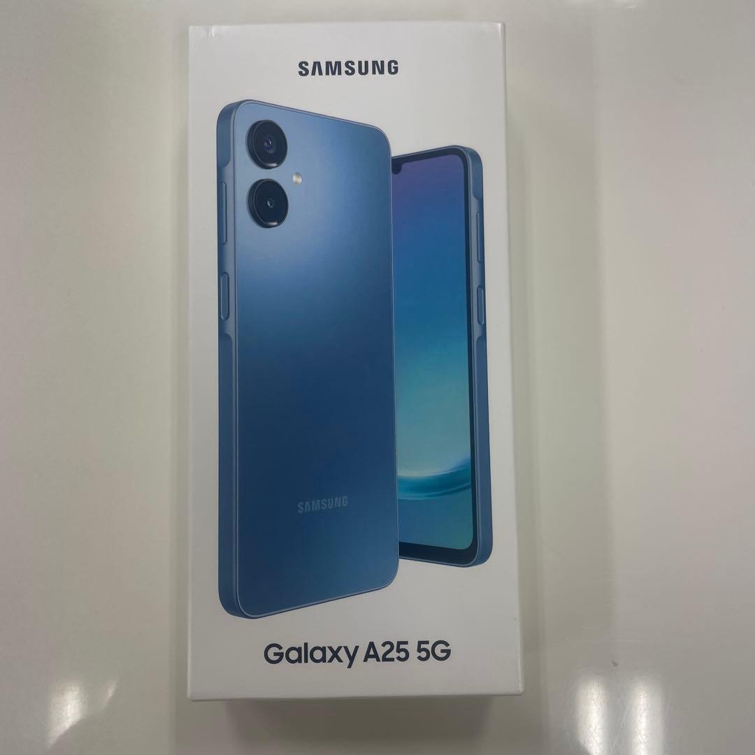 Samsung Galaxy A25 5G 本体 ブルー 新品未開封