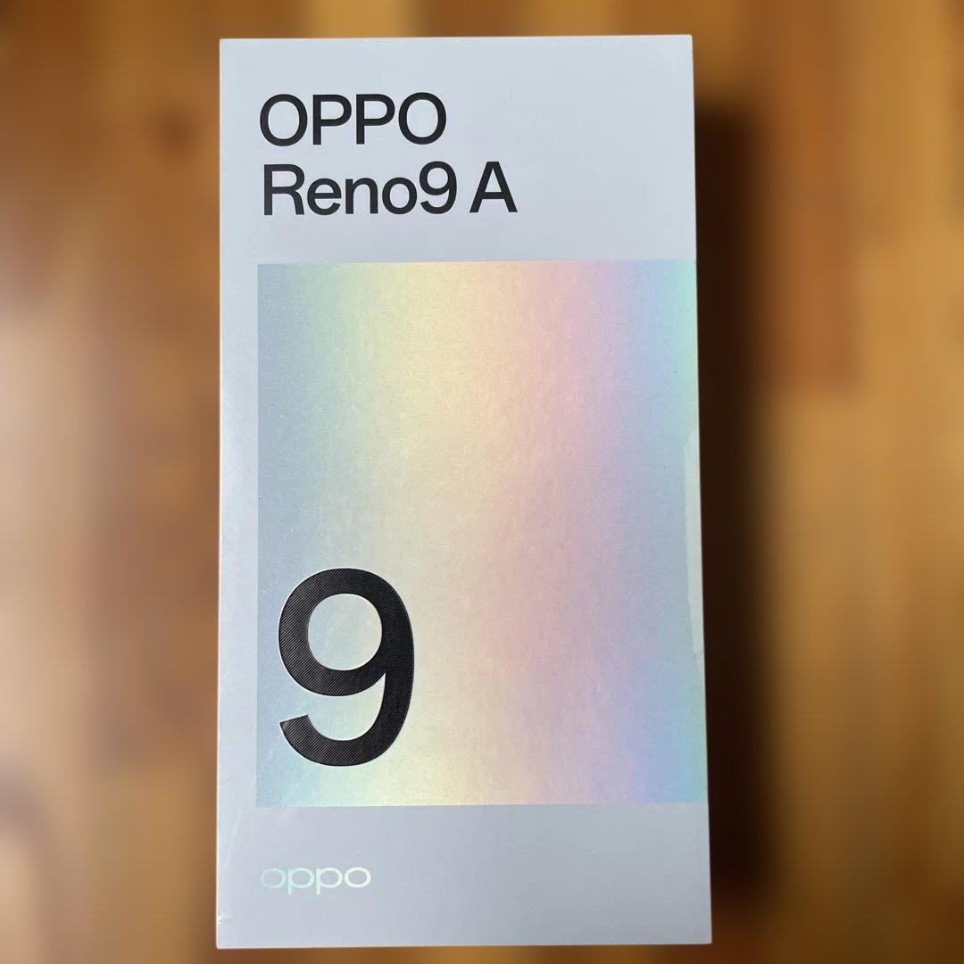 ① 【新品未開封品】 OPPO Reno9 A 本体 ムーンホワイト