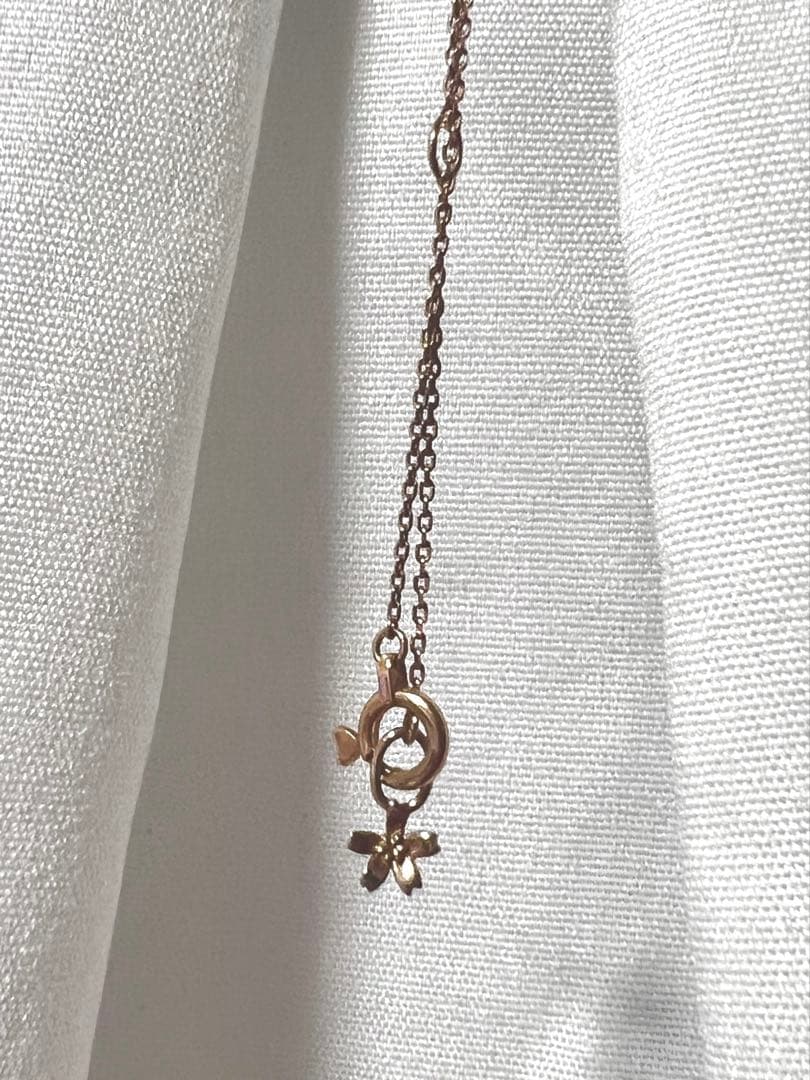 STAR JEWELRY SAKURA K10PPG ネックレス