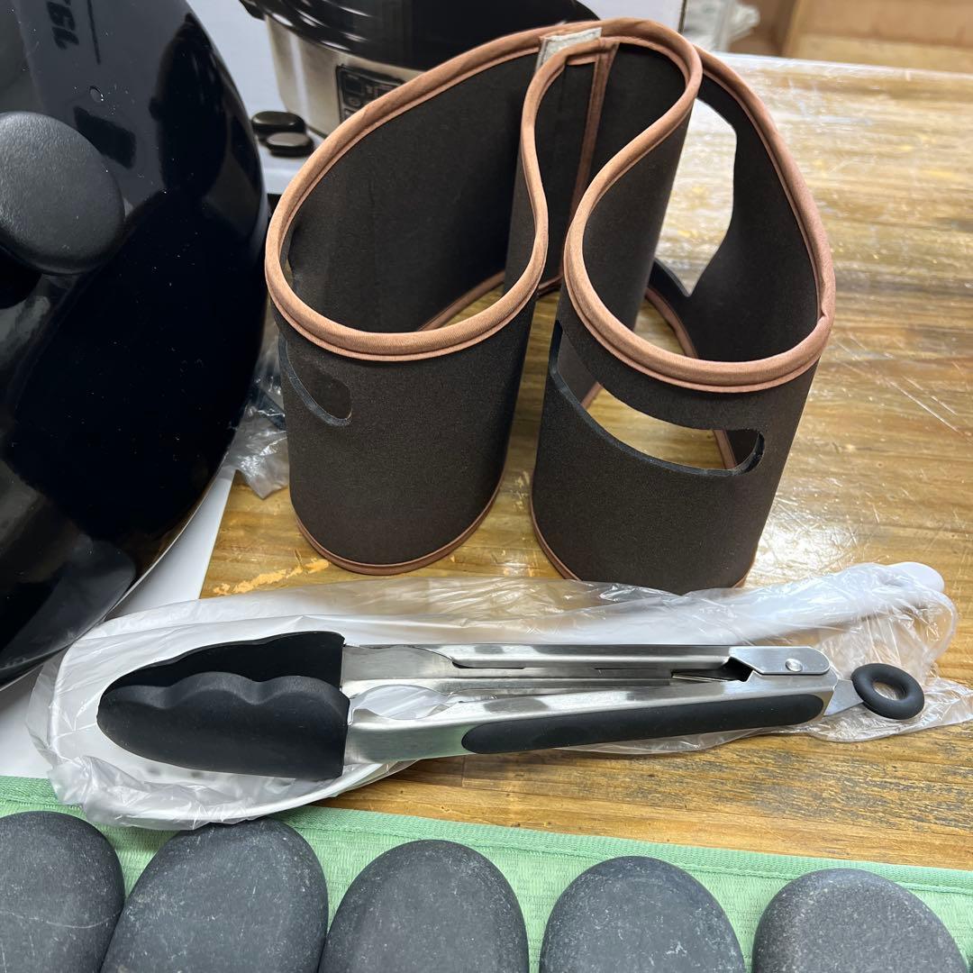 【最終値下げ】ホットストーン　バザルトストーン　ストーンウォーマー　セット