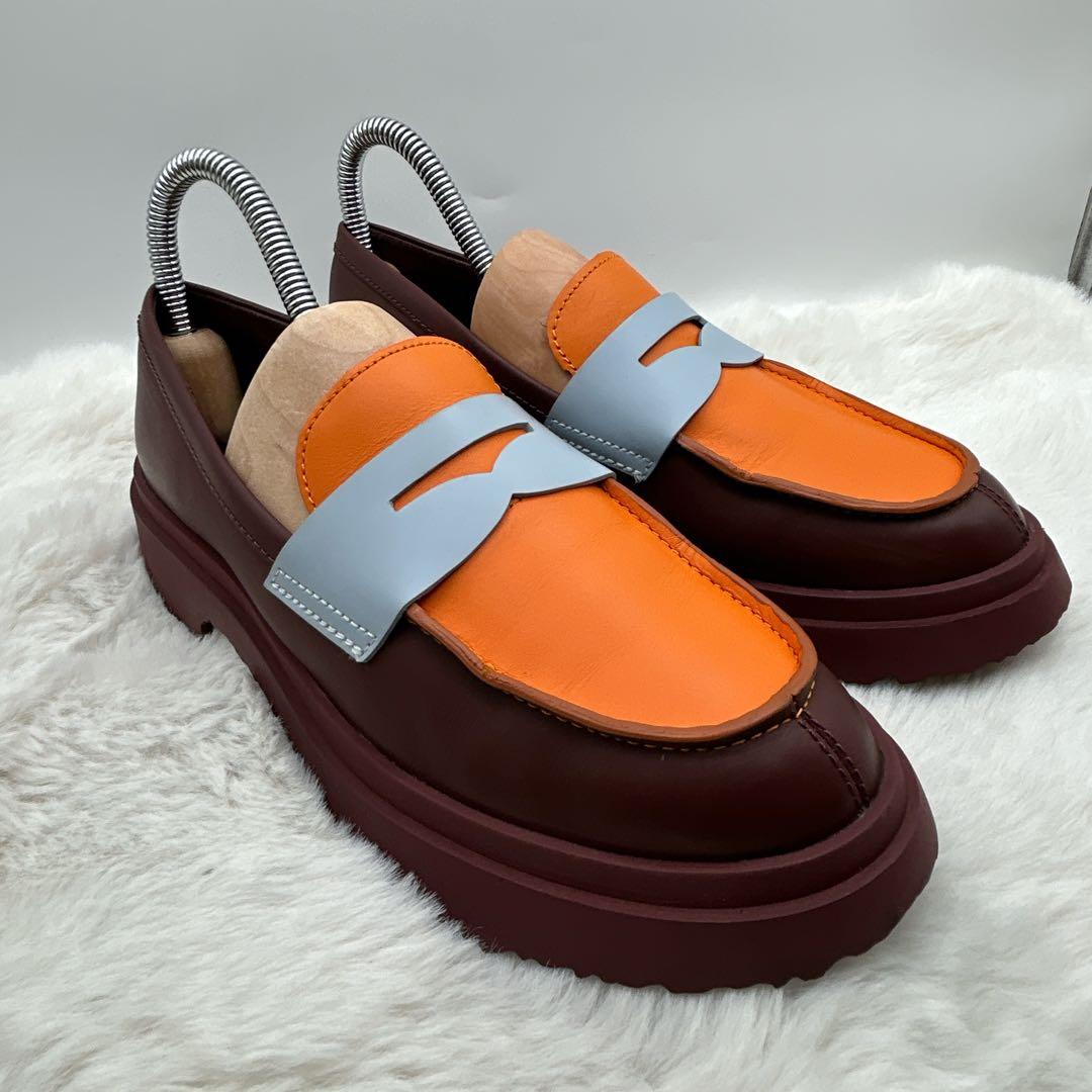 【極美品】希少　レア　CAMPER ローファー Walden バイカラー