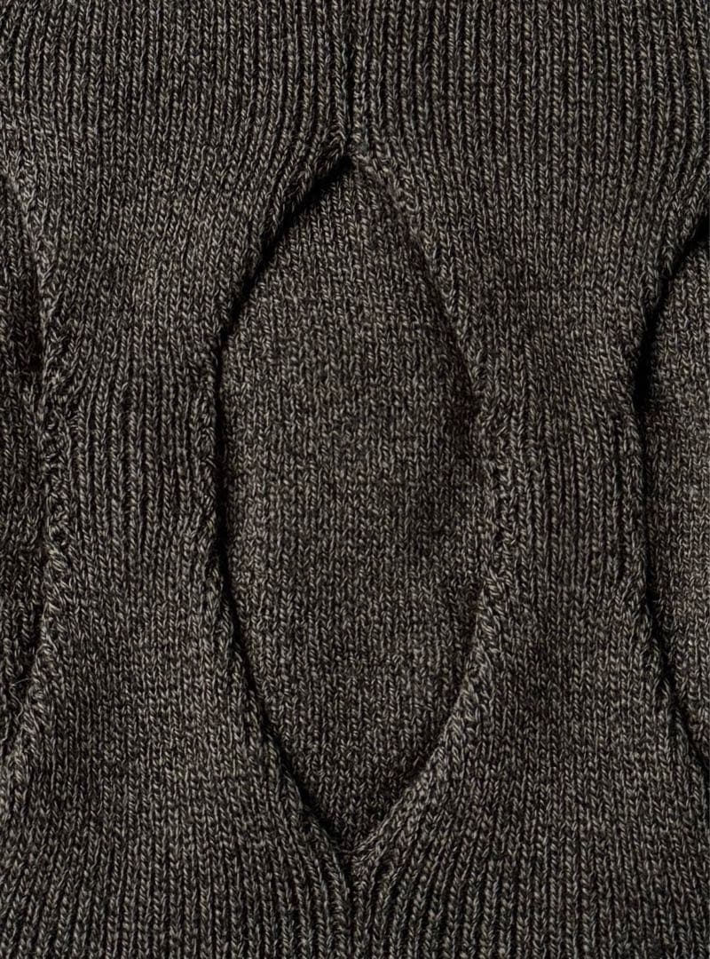 トップス juemi Rhombus Plated Cardigan black