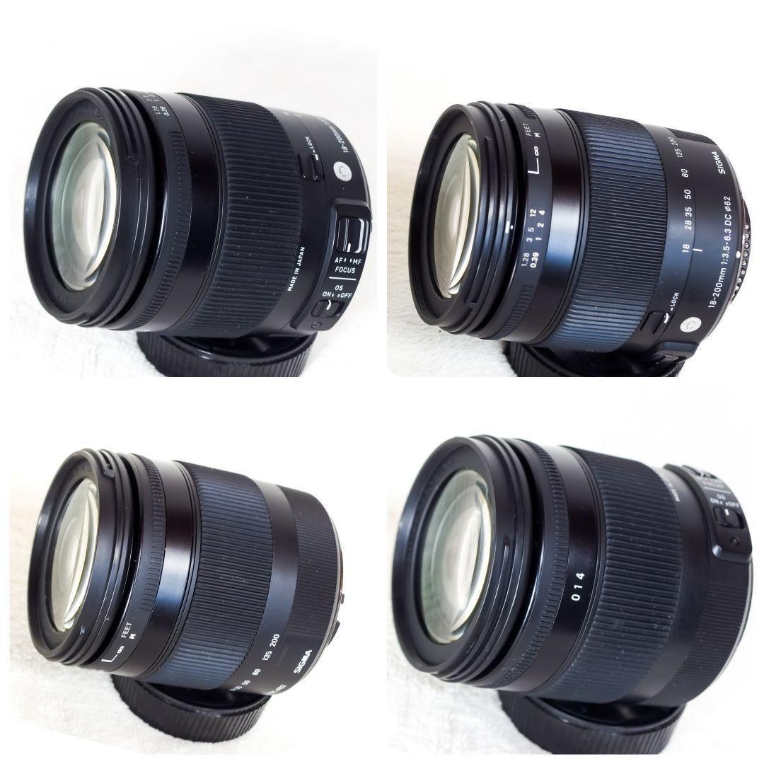 SIGMA 18-200mm F3.5-6.3 DC OS HSM ニコンF