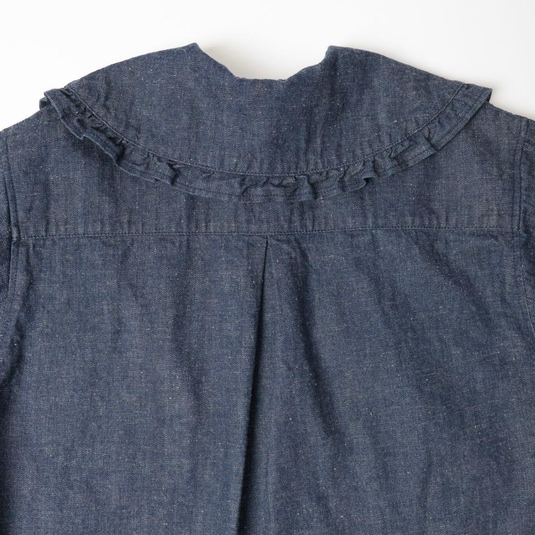 ホリデイ　PURITAN COLLAR DENIM SHIRT (O.WASH)