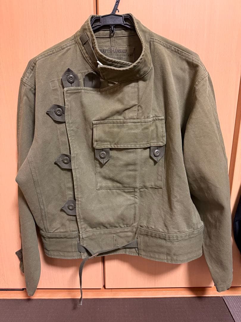 復刻物 スウェーデン軍 モーターサイクルジャケット CRAFTSMANSHIP