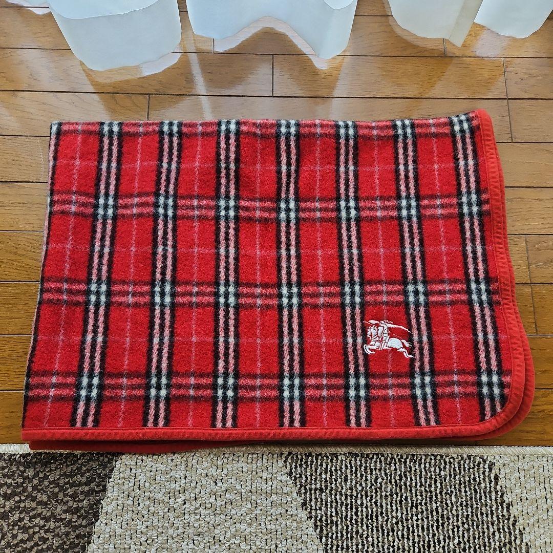 バーバリーロンドン　ウールブランケット