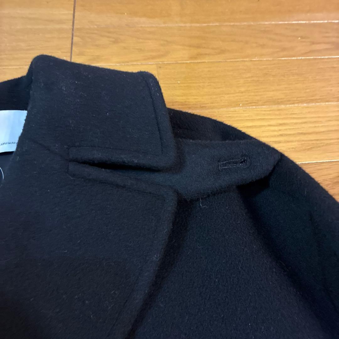 郁*様 TICCA ブラック ピーコート