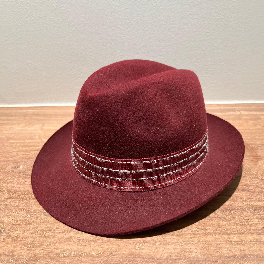 Borsalino ボルサリーノ メンズ ウール ハット イタリア製